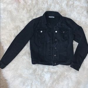 Black denim jack